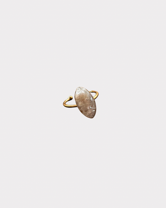 Anello Lacrime di perle mini
