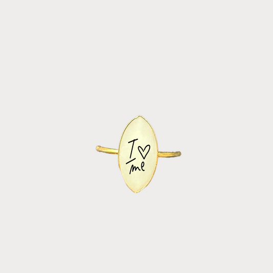 Anello Oliva I Love Me
