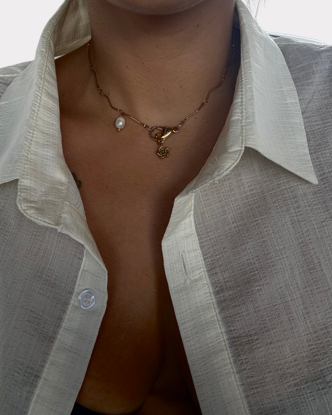 Collana Perla di Luce